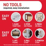 Command Clear 60 Decorating Clips + 68 Clear Strips Transparent 7100378547