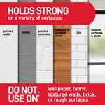 Command Picture Hanging Strips 4 Pairs Large White (Pack of 8) 7100336547