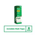 Scotch Magic Tape 810 Tower Pack 19mm x 33m (8 Pack) 8-1933R8