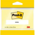 Post-it 76x127mm Canary Yellow Notes (12 Pack) 6830Y
