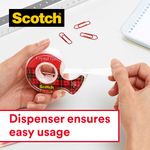 Scotch Crystal Tape Multipurpose 19mmx33m Clear Glossy 600