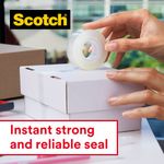 Scotch Crystal Tape Multipurpose 19mmx33m Clear Glossy 600