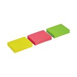 Post-it Neon Colour Notes 38x51mm 100 Sheet Pads Assorted (36 Pack) 6812