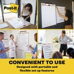 Post-it Super Sticky Table Top Dry Erase Meeting Chart 7100402711