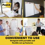 Post-it Super Sticky Table Top Meeting Chart Wht Pack of 2 7100404566