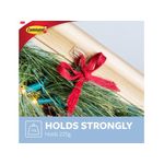 3M Command Mini Clear Hooks with Clear Strips 17006CLR