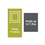 Command Pairs of Picture Hanging Strips Value Pack (Pack of 12) 17209