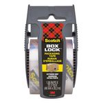 Scotch Box Lock Packaging Tape 1956EF 48mmx20.3m + Dispenser (Pack of 6) 7100263243