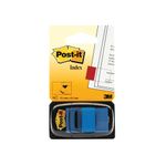 3M Post-it Index Tab 25mm Blue with Dispenser 680-2