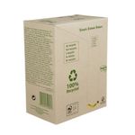 Post-it Recycled Notes 76x127mm 100 Sheets Cardboard Packaging Canary Yellow (Pack of 16) 655-1T