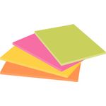 Post-it Super Sticky Meeting 200x149mm Neon Ast (Pack of 4) 6845-SSP
