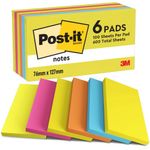 Post-it Notes 76x127mm Energy Colours (Pack of 6) 655TF