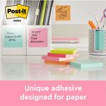 Post-it Note Sticky Notes Cube 76x76mm Neon 350 Sheets 2028NP
