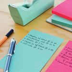 Post-It Super Sticky XL Notes 101x101mm Lined Cosmic (Pack of 3) 675-3SS-COS