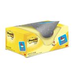Post-it Notes 38x51mm Canary Yellow VALUE PACK 4 FREE Pads (Pack of 20) 653CY-VP20