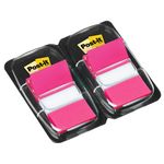 Post-it Index Tabs Dispenser with Pink Tabs (2 Pack) 680-BP2EU