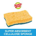 Scotch-Brite Delicate Non-Scratch Cellulose Scrub Sponge (Pack of 10) 7100257950
