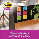 Post-It Super Sticky Notes 90 Sheets 76x127mm Playful Colours Assorted (Pack of 6) 655-6SS-PLAY