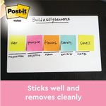 Post-it Notes Beachside Colour 76x127mm x100 Pack of 6 655-6-BEA