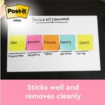 Post-it Notes Beachside Colour 76x127mm x100 Pack of 6 655-6-BEA