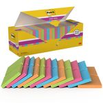 Post-it Super Sticky 76x76mm Assorted VALUE PACK 21 + 3 FREE Pads (Pack of 24) 654-SS-VP24COL-EU