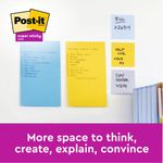 Post-it Super Sticky XXL Notes 101x152mm Lined Rio (Pack of 3) 4690-SS3RIO