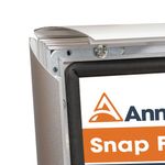 Announce by 5 Star A4 Snap Frame 25mm with Waterproof Seal AA10229