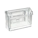 Announce Outdoor Grab a Card Business Card Holder Wall Mounted Crystal Clear AA10449