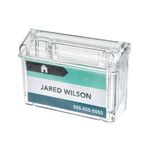 Announce Outdoor Grab a Card Business Card Holder Wall Mounted Crystal Clear AA10449