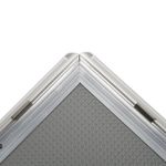 Announce by 5 Star 15mm Snap Frame A4 Mitred Crnr Silver Frame AA10563