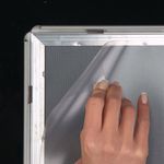 Announce by 5 Star 15mm Snap Frame A4 Mitred Crnr Silver Frame AA10563