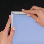 Announce by 5 Star 15mm Snap Frame A4 Mitred Crnr Silver Frame AA10563