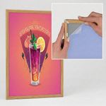 Announce by 5 Star 15mm Snap Frame A3 Mitred Crnr Oak Frame AA10578