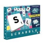 Mattel Scrabble Original Refresh 2 Games in 1 900 HWD43