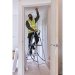 Werner Workstation 4 Tread Stepladder Twin Handrails Blue 7050418L