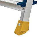 Werner Workstation 5 Tread Stepladder Twin Handrails Blue 7050518L