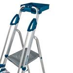 Werner Workstation 6 Tread Stepladder Twin Handrails Blue 7050618L