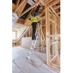 Werner 7 Tread Stepladder with High Handrail Aluminium 7400718L