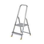 Werner 2 Tread Stepladder with High Handrail Aluminium 7400218L