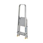 Werner 2 Tread Stepladder with High Handrail Aluminium 7400218L