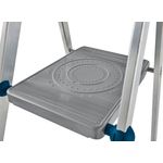 Werner Workstation 3 Tread Stepladder Twin Handrails Blue 7050318L