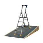 Werner AdjustaStep PRO 4 Tread Stepladder Blue 75076