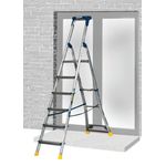 Werner AdjustaStep PRO 6 Tread Stepladder Blue 75077