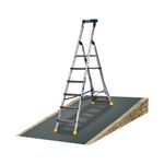 Werner AdjustaStep PRO 6 Tread Stepladder Blue 75077
