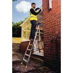 Werner AdjustaStep PRO 6 Tread Stepladder Blue 75077