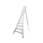 Werner Adjustable 9 Tread Tripod Ladder with High Handrail 92509