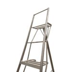 Werner Adjustable 9 Tread Tripod Ladder with High Handrail 92509