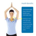 Kensington SmartFit Easy Riser Laptop Stand Grey 60112