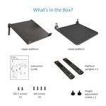 Kensington SmartFit Laptop Riser Height Adjustable Black K52783WW