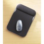 Kensington Height Adjustable Gel Mouse Mat Black 57711